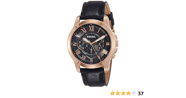 Men - Analog Leather Band - FS5085 