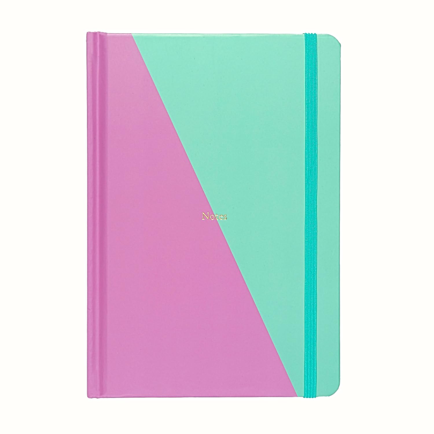 Yop & Tom Contrast Lined Journal - A5 Notebook - Lilac & Mint