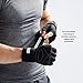 NH Weight-Lifting Workout Gloves with Wrist Wraps | Gym Exercise Fitness Training Hand Grips Accessories | Support Power Weight Lifting, Rowing, Pull Up for Men & Women (Black, XL)