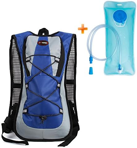Maoko Hydration Pack Backpack(5L) & Water Bladder(2L) for Running, Cycling, Hiking, Skiing and Other Sports