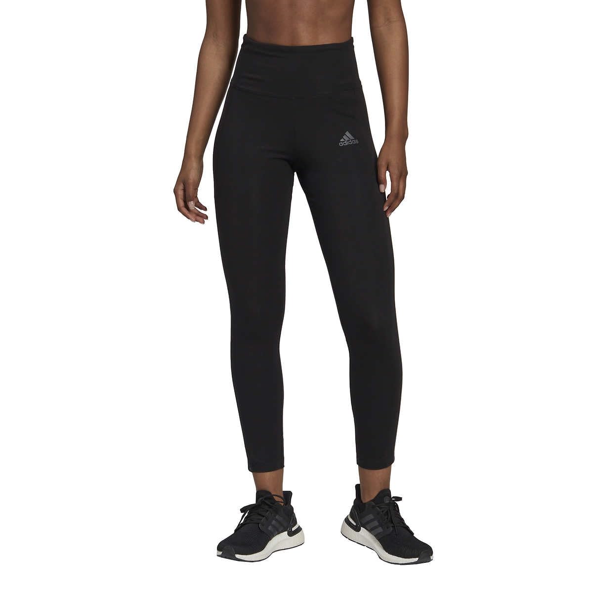 Photo 1 of adidas Leggings for Women - Cotton Leggings - Black Leggings - High Waisted - 7/8 Length