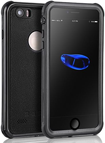 iPhone 6 / 6s Waterproof Case, Outdoors IP68 Certified Full Sealed Protective Cover, Clear Sound Waterproof Shockproof Dirtproof Snowproof Case with Fingerprint Touch for Apple iPhone 6 / 6s