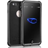 iPhone 6 Plus/ 6s Plus Waterproof Case, Outdoors IP68 Certified Full Sealed Protective Cover, Clear Sound Waterproof Shockproof Dirtproof Snowproof Case with Fingerprint Touch for Apple iPhone 6 Plus/