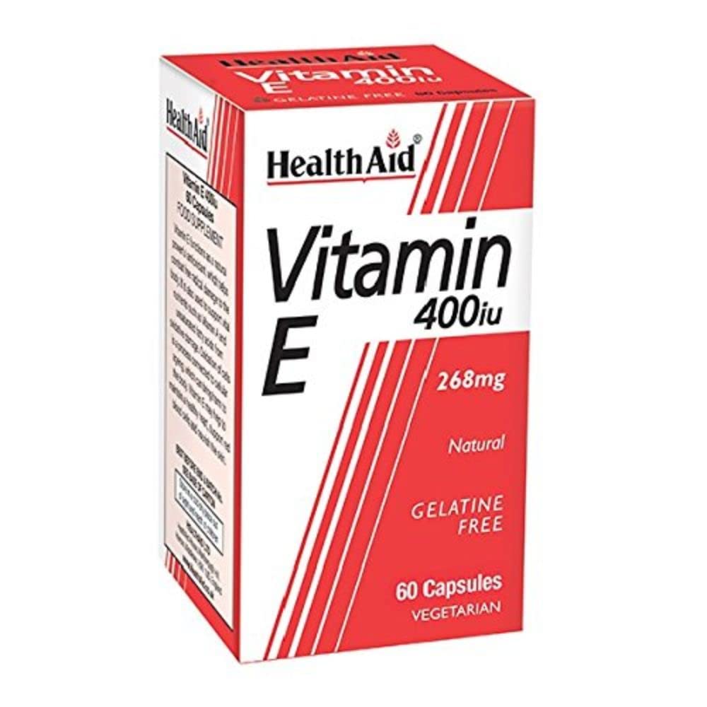 HealthAid Vitamin E 400iu - 60 Vegicaps