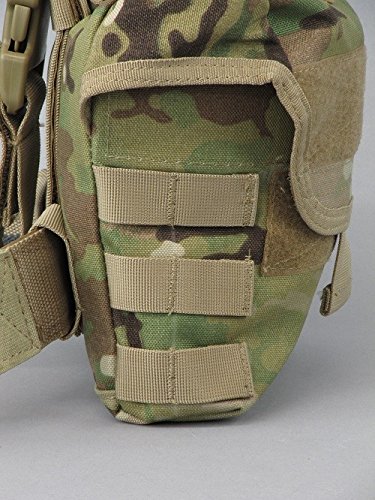 Ultimate Arms Gear AK47 AK-47 AK74 7.62X39 Tactical Taccam Camo Utility Multi Purpose MOLLE Dump Ammo Ammunition Magazine Stripper Clips Pouch Drop Leg & Belt Adjustments