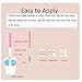 50 Ovulation Urine Test Strips, LH Test Strips 50 Count, 25mIU Sensitive 99.99% Accuracy Easy Reading, Basal Thermometer Bonus…
