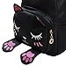 Mini Backpack For Girls Cute Cat Design Fashion Leather Bag Women Casual Fashion