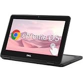 Dell Chromebook 11 3100 2-in-1 11.6" Touchscreen Laptop Computer, Celeron N4000, 4 GB RAM, 32 GB eMMC, Type-C, Japanese Keyboard, Chrome OS (Renewed)