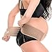 Adjustable Pregnancy Belt Belly Band - Maternity Belly Support with Breathable Mesh, Stretch Straps for Abdominal Weight, Pelvic Pressure, and Back Pain Relief