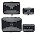 PRO Packing Cubes for Travel | 4-Piece Luggage Organizer Bags Set | Premium Quality Ultralight Travel Cubes for Packing Suitcase, Carry-on, Bags and Backpack - Graphite