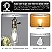 Vintage LED Edison Bulb Dimmable 6W 4000K Neutral White 660 Lumen Led Filament Light Bulb 60W Incandescent Equivalent ST64 E26 Medium Base Decorative Antique Bulb for Bathroom Kitchen Garage, 4 Pack