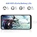 TAYUZH Samsung Galaxy S10 Battery Case, Slim Portable 4700mAh Protective External Battery Charging Case Extended Rechargeable Power Bank Backup Charger Cover for Samsung Galaxy S10 - Black