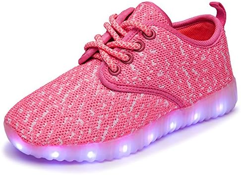 Kids Boy Girls 15 Colors Led light Sneakers Flashing Shoes kunfenk31