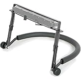 EASTROCK Universal Harmonica Holder Adjustable Liberate Hands Black | Double Plane Clamp Holder Protecting Neck Suitable for 10 Hole and 24 Hole for Beginners Professional Performers