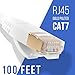 TOPSCABLE RJ45 Cat7 Network Ethernet Cable - 100 Feet (30m)-L8