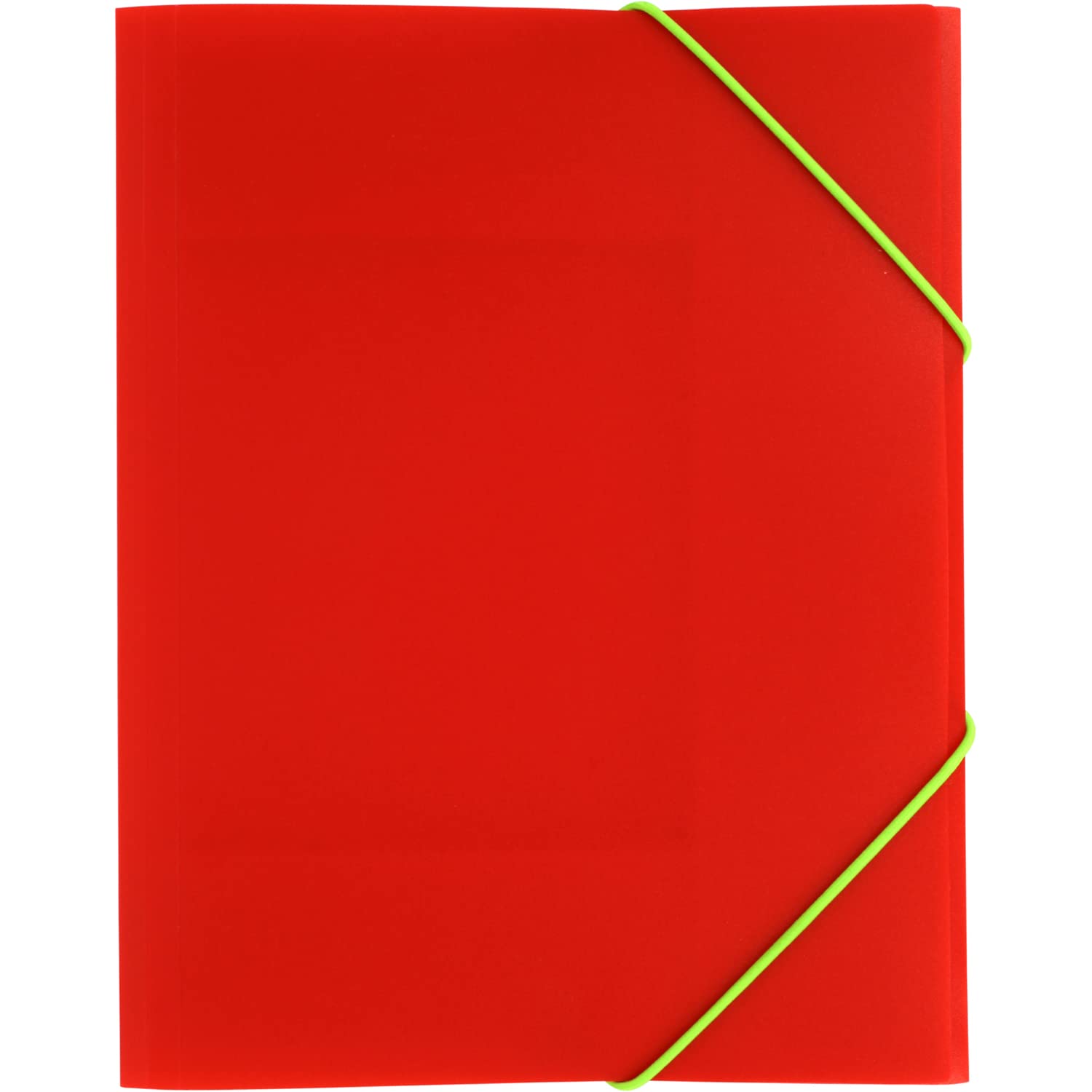 Grafoplás Folder A5 Rubber and Flaps, Red