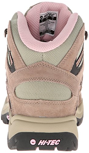 Hi-Tec Women's Bandera Mid Waterproof Hiking Boot,Taupe/Blush,10 M US
