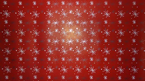 Trim A Home Festive Christmas Wrapping Paper 6.66 YD x 2.5 FT. 50 SQ FT. 1 Roll Woodland Winter White & Silver Snow Flakes Wrapping Paper