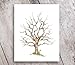 Fingerprint Family Tree 11x14 Print Guest Book Alternative UNFRAMED