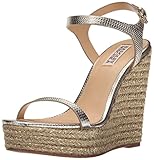 Badgley Mischka Women's Clea Espadrille Wedge Sandal