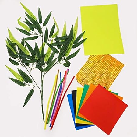 Amazon 63cmミニ七夕飾り手作り工作セット 10個セット 2746 季節用品 おもちゃ