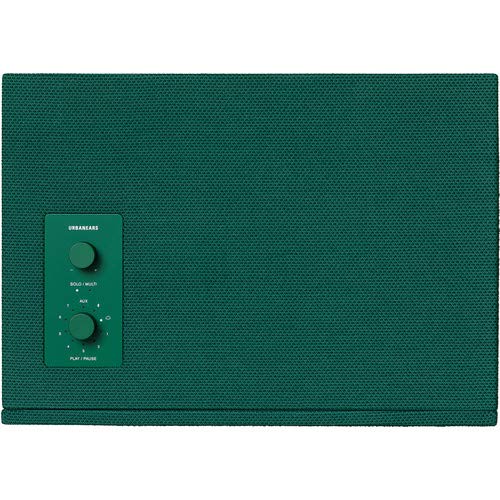 Urbanears Baggen Multi-Room Wireless and Bluetooth Connected Speaker, Plant Green (Certified Refurbished)
