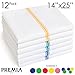 Premia Kitchen Dish Towels - 100% Cotton (Multi)