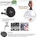 ChargerCity Windshield Suction Mount for Sirius XM Onyx EZR EZ Plus Lynx Satellite Radio w/Single T (XM) Delphi Skiff and AMPS Pattern (SiriusXM) Compatible