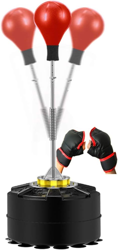 Adult Free Standing Boxing Punch Bag Heavy Duty Punching Bag Stand with Pedestal