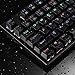 VicTsing 87 Key LED Backlit Mechanical Gaming Keyboard, Water-Resistant Mechanical Keyboard with Blue Switches, 6-Color LED Backlit Keyboardthumb 4