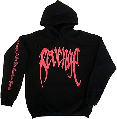 MCCKLE Unisex Revenge Xxxtentacion Kill Sweat Trendy Hoodie Cool Rap Graphic Sweatshirt