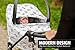 Breastfeeding Cover Nursing Scarf - Multi-Function Car Seat Canopy, Stroller Covers, Baby Shower Gift Set for Boys & Girls, Shopping Cart, FREE Infinity Baby Bandana (Panda Design)