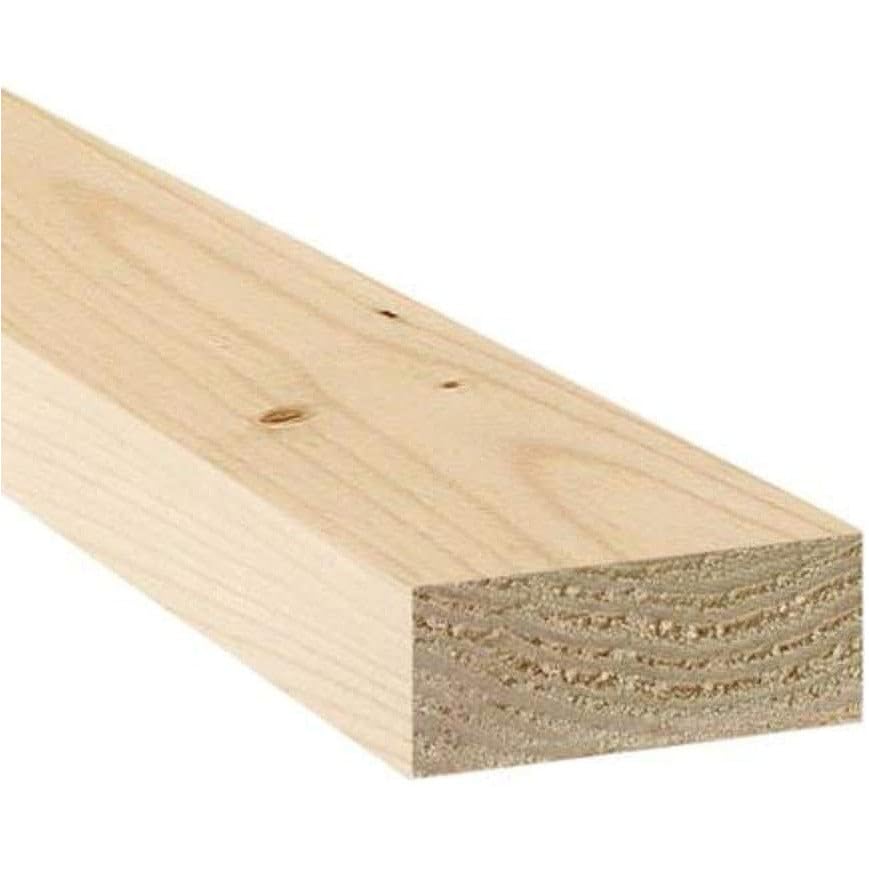 VENTRAL Premium Douglas Fir 2x4 Lumber 5FT - Durable Construction Stud Wood for Decks, Play Sets and Landscaping