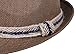 Jasmine Men/Women's Classic Short Brim Miami Beach Panama Fedora Straw Hat