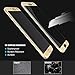 Galaxy S7 Edge Screen Protector, [2 Pack] CTREEY S7 Edge Tempered Glass Full Coverage 3D Curved HD Ultra Clear Film Anti-Scratch Anti-Bubble Screen Protector for Samsung Galaxy S7 Edge (2Pack-Gold)