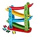 Little star Wooden ladder gliding car