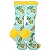 HAPPYPOP Pineapple Socks For Women - Funny Hawaiian Gifts, Tropical Fertility Fruit Socks, Gifts For Fruit Lovers