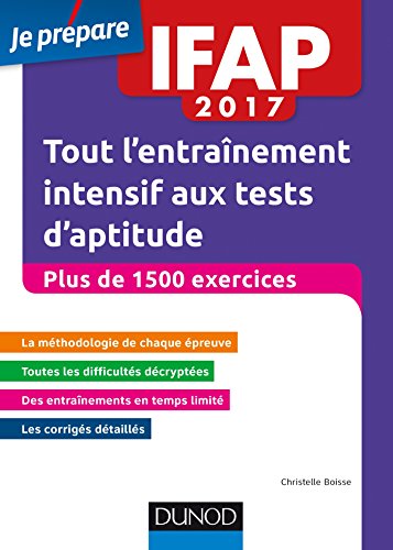 IFAP : Tout l'entraînement intensif aux tests d'aptitude by 