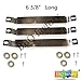 Hisencn Gas Grill Repair Kit Stainless Steel Pipe Burners, Crossover Tubes, Igniter Electorde Replacement For Charbroil 4 Burner 463248108, 463260207, 463260707, 463261107 Grills, G413-5000-01, 15 7/8