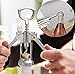 BESTBEING 735317001296 Wine, one Winged Bottle Opener, Waiters Corkscrew, Handheld Design, Stainless Steel, 1