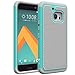 HTC 10 Case, KUMIHO [Hybrid Dual Layer Armor] [Shock Proof] Defender Protective Case Cover for HTC 10 (Mint)