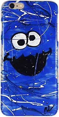 BrushCases Hand Painted iPhone 6/6S Bumper Case - Cookie Monster