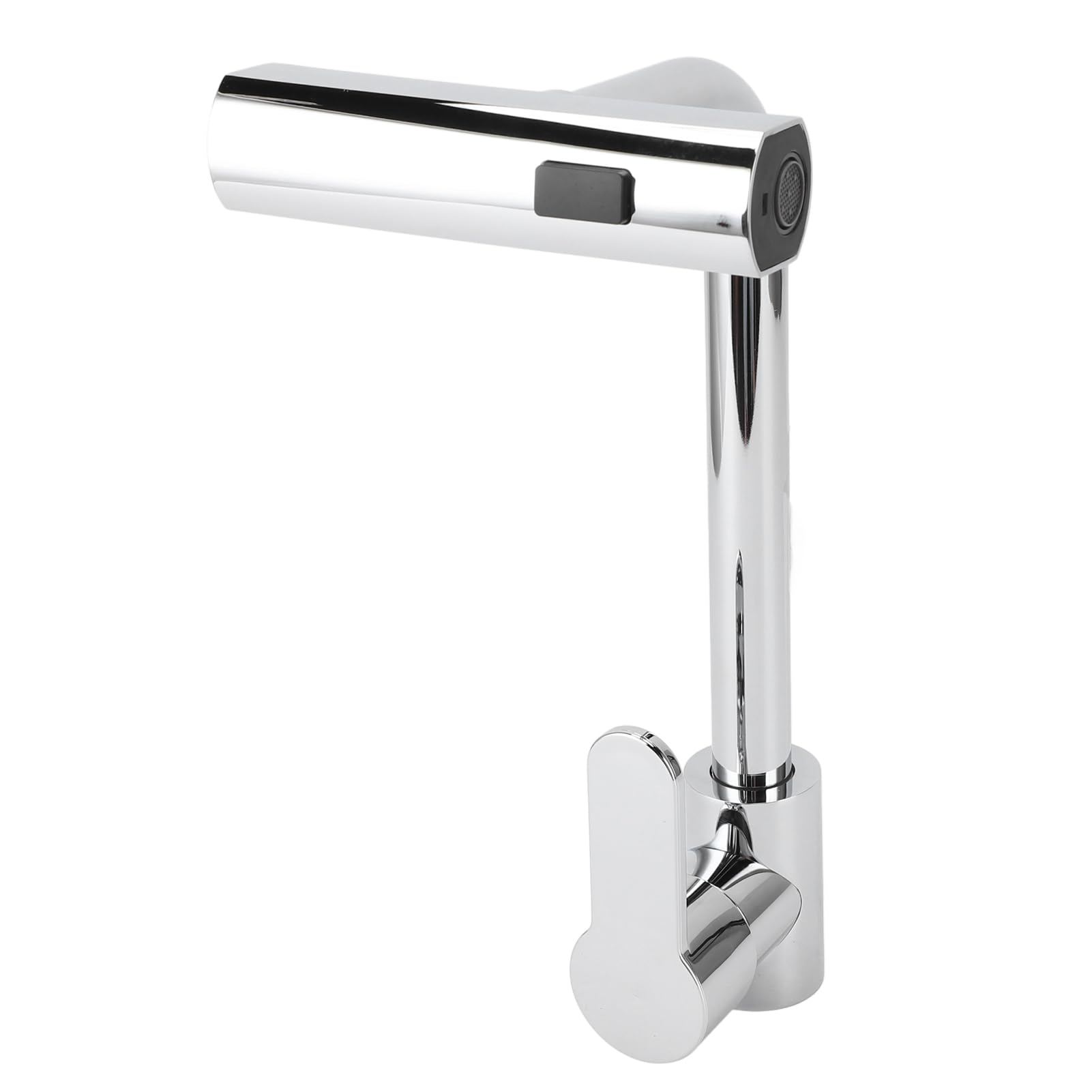 Kitchen Tap, Copper Waterfall Kitchen Faucet, 3 Water Modes Kitchen Mixer Tap, 360 Degrees Rotatable Kitchen Sink Tap, Single Handle Water Tap 31 x 14 x 19cm (Silver)