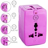 Yubi Power Dual Outlet Travel Adapter with 2