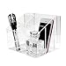 Ivosmart Clear Desktop Acrylic TV Remote Control Mobile Phone Storage Holder Organizer Caddy