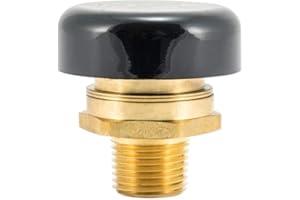 NBPLUS Vacuum Relief Valve 1/2 Inch, Low Profile Vac Breaker Valve Compatible with Watts LFN36-M1 Water and Heater Tanks, Brass Leak Proof