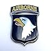 101st Airborne Division Metal Emblem Decal Sticker for Car Truck Auto US Army Airborne AutoMedals Chrome