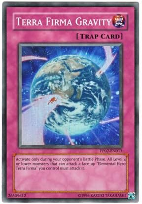 Amazon Com Yu Gi Oh English Version Pp 02 En 013 Terra Firma Gravity Earth Gravity Superrea Toys Games