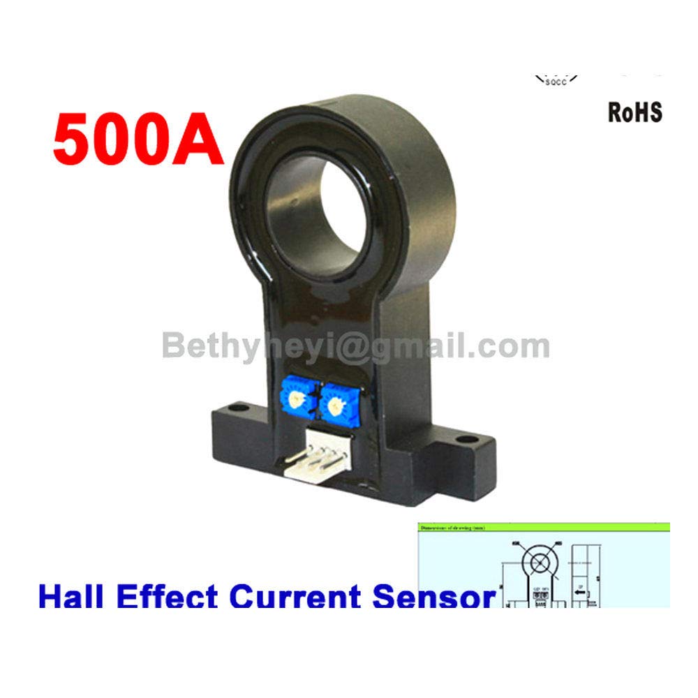 iProTool 500A Hall Current Sensor DC1T Electric Current Sensor Hall