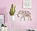 GSS Designs Elephant Wall Decor - Mandala Elephant Stencil (12x16 Inch) Laser Cut Painting Stencil - Reusable Template for Wall Decals Transfer (SL-021)